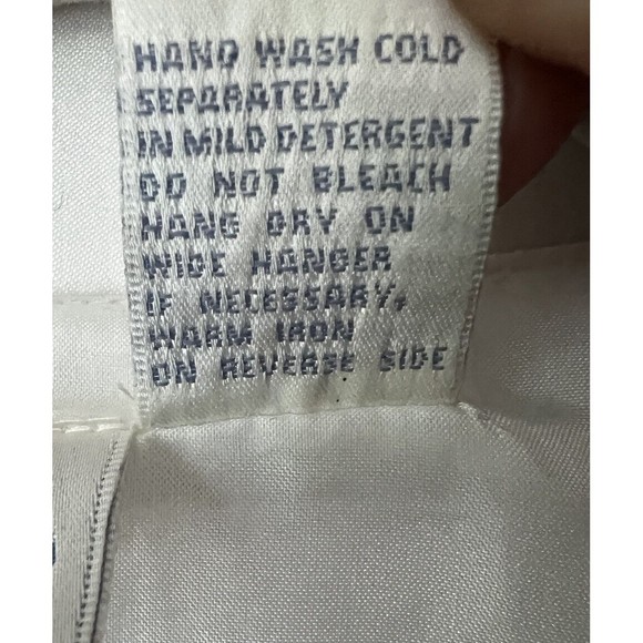 DG2 Diane Gilman Sequin  Bead Embellished White Tunic size S Summer Glam Chic - Picture 12 of 12